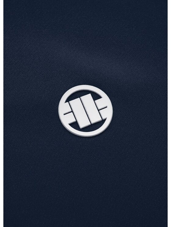 PITBULL PITBULL Bluza TAPE LOGO Granatowy Regular Fit