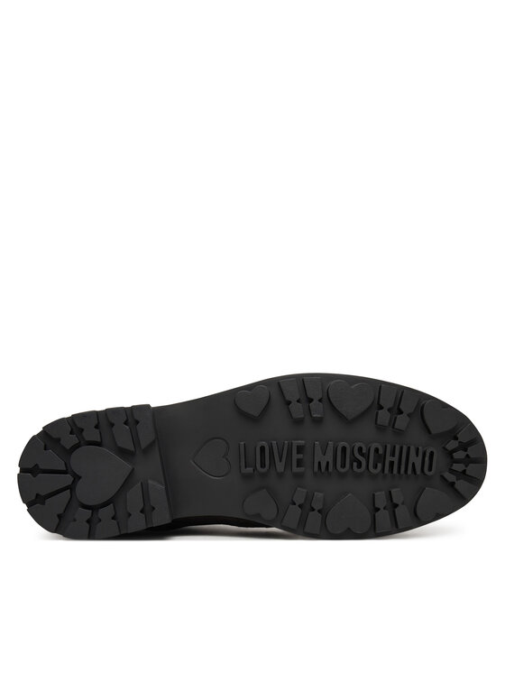 LOVE MOSCHINO LOVE MOSCHINO Šnurovacia obuv JA24254G0NIG0313 Hnedá