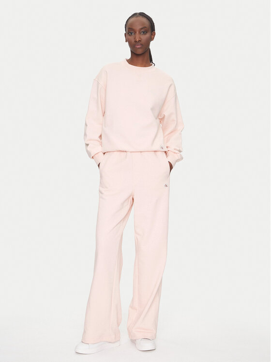 Calvin Klein Jeans Calvin Klein Jeans Teplákové kalhoty LV047C249G Růžová Regular Fit