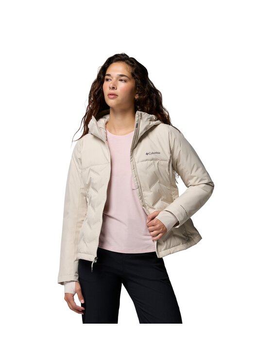 Columbia Columbia Kurtka puchowa 208795 Beżowy Regular Fit