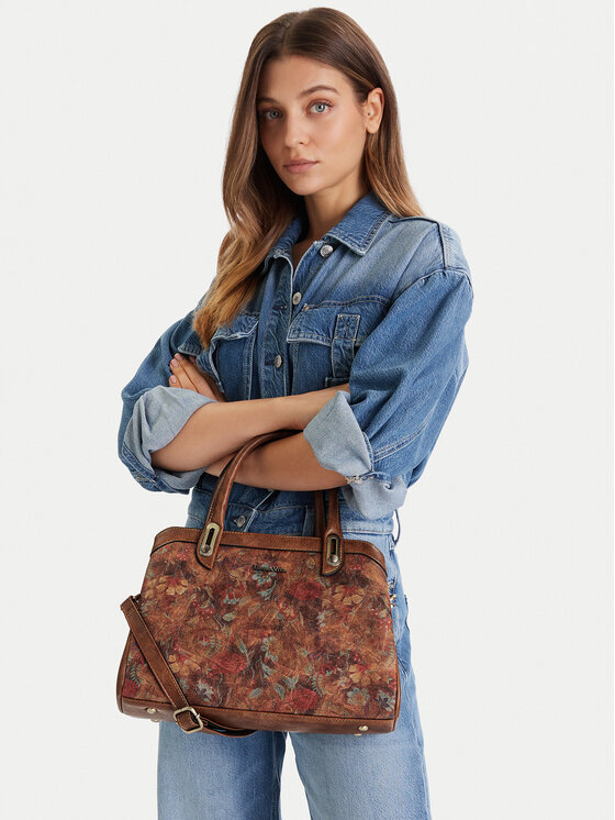 Laura Vita Laura Vita Сумка Aramis 03 Коричневий