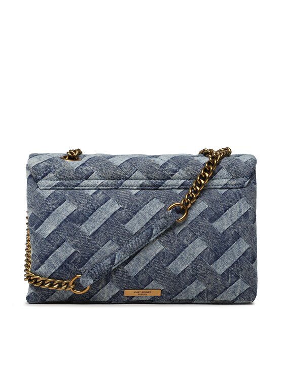 Kurt Geiger Kurt Geiger Дамска чанта Large Kensington Soft 9796588669 Тъмносин