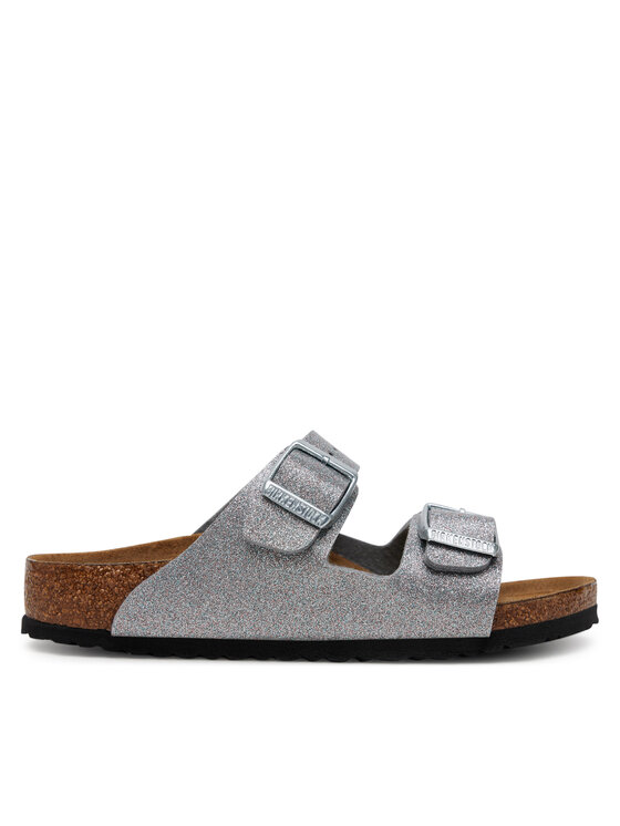 Dziecięce Klapki Birkenstock, Rozmiar 30, Srebrne, Arizona Kids 1029468 S