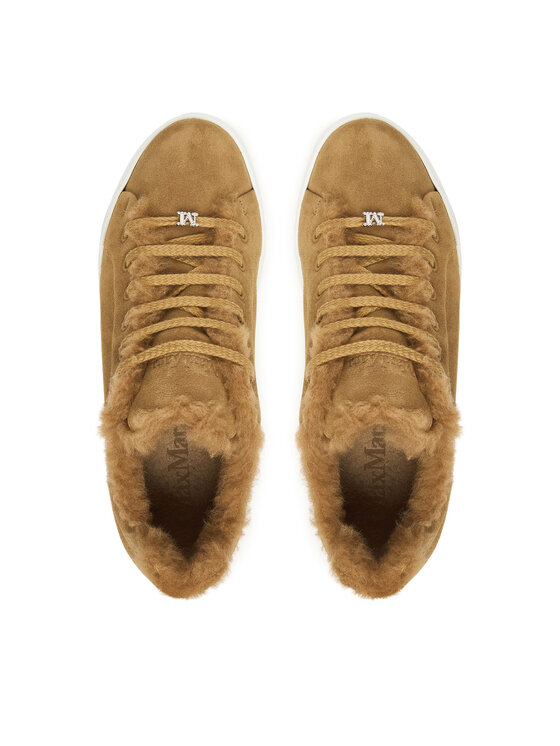 Max Mara Max Mara Sneakersy Tmaxi 2524766112650 Brązowy