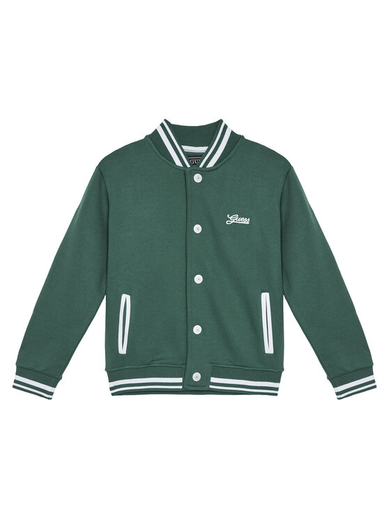 Guess Guess Felpa L5YQ10 K0160 Verde Regular Fit