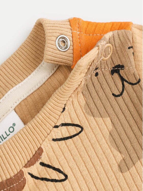 Coccodrillo Coccodrillo Дитяче боді ZC4112101SBN Оранжевий