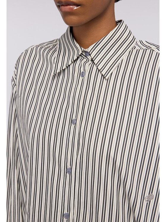 Trussardi Trussardi Camicia 51426100026N002 Bianco Over Fit
