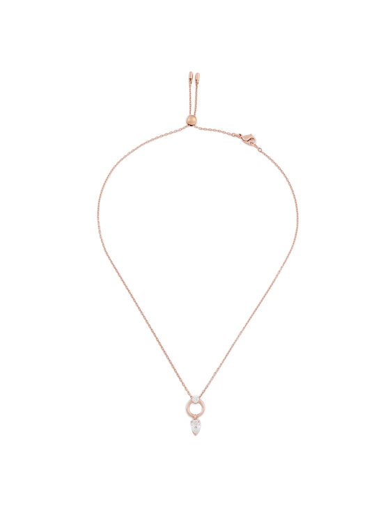 Swarovski Swarovski Набір: ланцюжок і сережки Mesmera 5733808 Рожеве золото