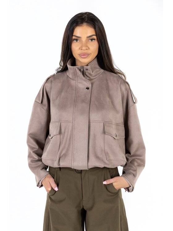 Agatha Studio Agatha Studio Kurtka przejściowa A26ZS-5X-K01 Beżowy Classic Fit