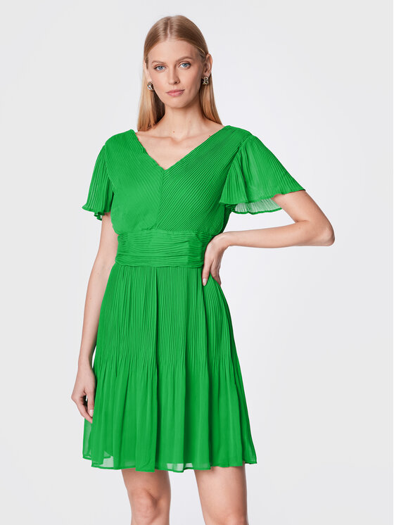 DKNY DKNY Každodenní šaty DD2EI909 Zelená Regular Fit