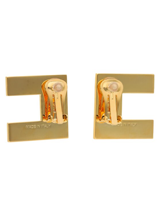 Elisabetta Franchi Elisabetta Franchi Обеци с клипс OR-35M-31E2-V120 Златист
