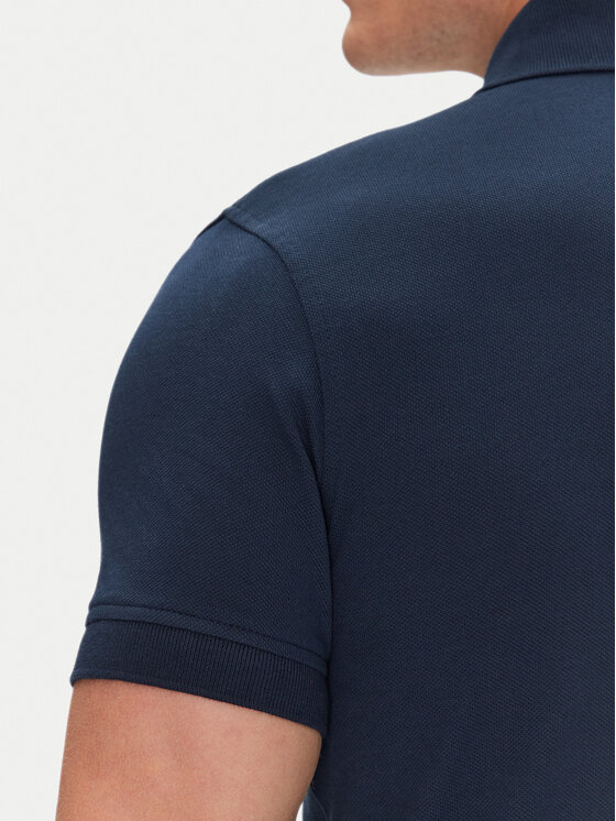Tommy Hilfiger Tommy Hilfiger Polokošile 1985 MW0MW17771 Tmavomodrá Slim Fit