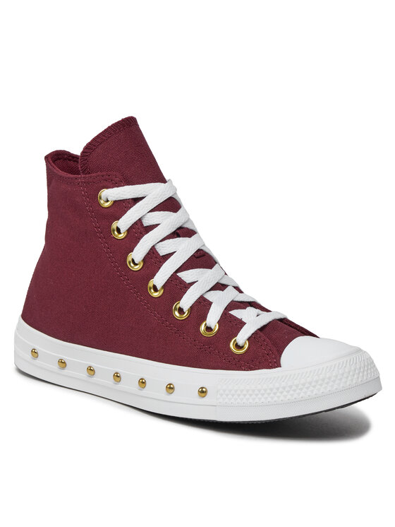 Converse Converse Plátěnky Chuck Taylor All Star Star Studded A07906C Bordó