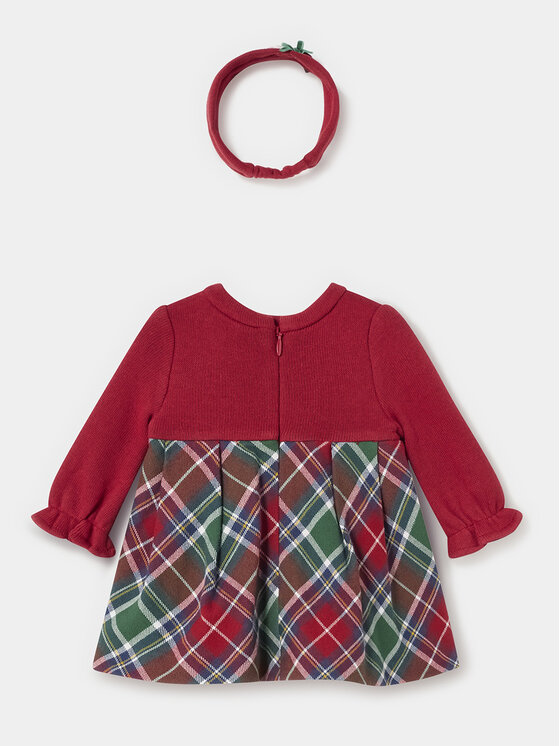 Mayoral Mayoral Повсякденна сукня 2.862 Червоний Regular Fit