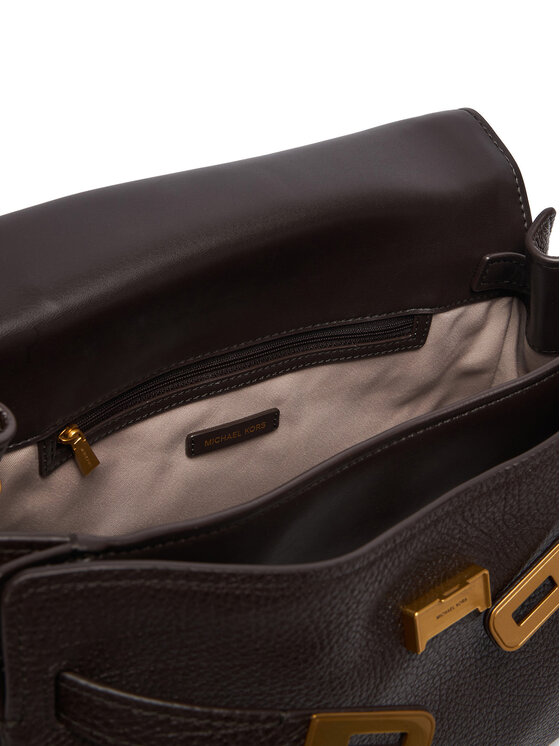 MICHAEL Michael Kors MICHAEL Michael Kors Torebka Hamilton 30F6ANXS7E Brązowy ciemny
