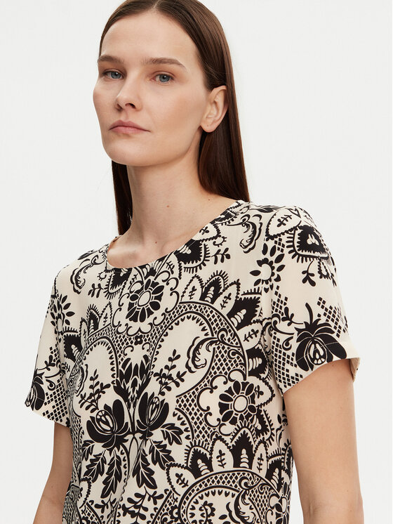 Weekend Max Mara Weekend Max Mara Sukienka codzienna Vela 2515221022 Czarny Regular Fit