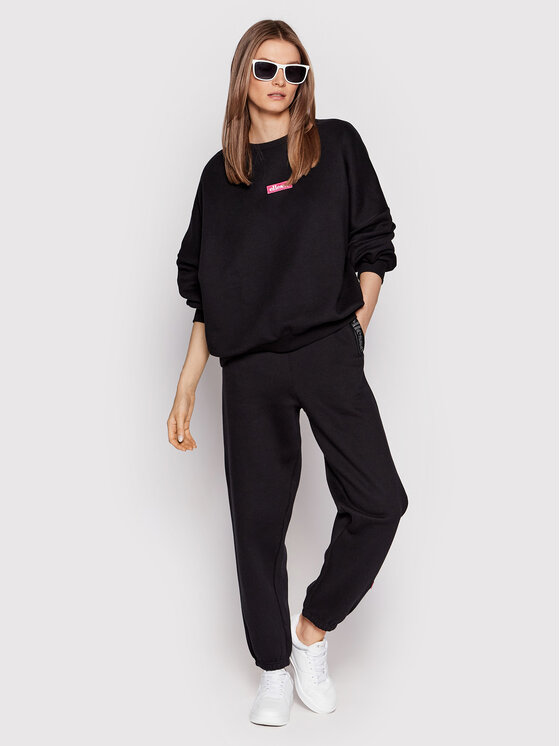 Ellesse Ellesse Spodnie dresowe Novan SGM14154 Czarny Relaxed Fit