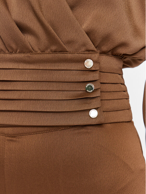 Marciano Guess Marciano Guess Palaidinė 3YGH56 9861Z Ruda Slim Fit