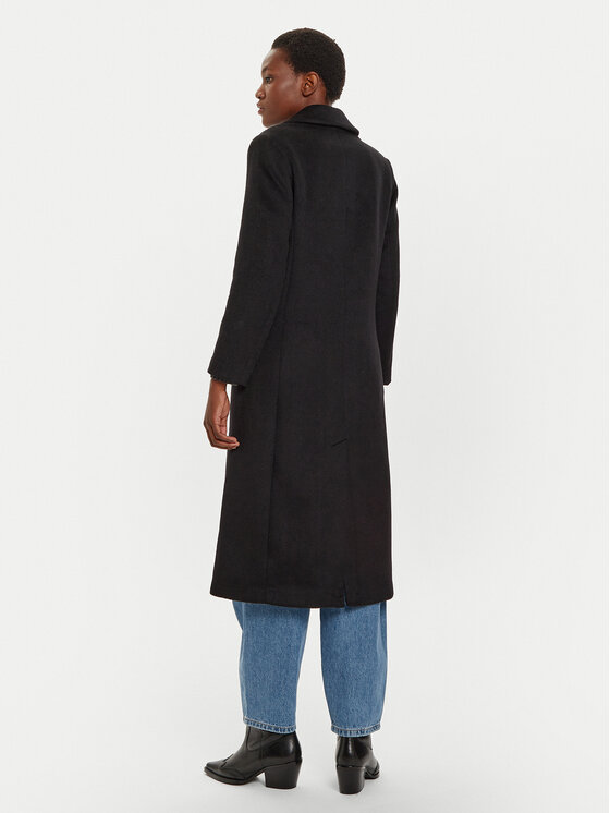 United Colors Of Benetton United Colors Of Benetton Wollmantel 28HFDN069 Schwarz Regular Fit