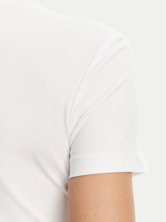 Versace Jeans Couture Versace Jeans Couture T-shirt 78HAHC05 Bianco Slim Fit