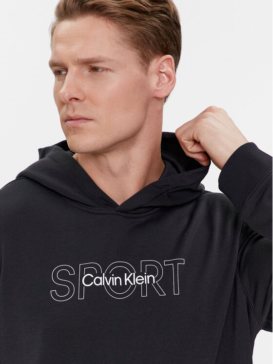 Calvin Klein Performance Calvin Klein Performance Felpa Graphic 00GMS4W339 Nero Regular Fit