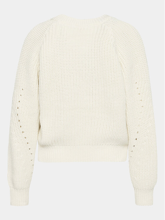 Gina Tricot Gina Tricot Πουλόβερ 20159 Εκρού Regular Fit