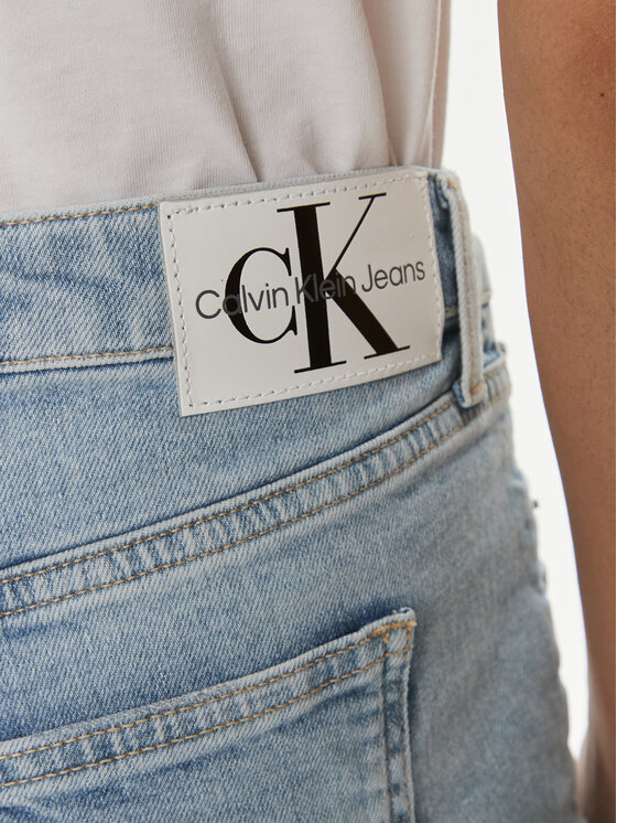 Calvin Klein Jeans Calvin Klein Jeans Pantaloni scurți de blugi J20J222809 Albastru Regular Fit
