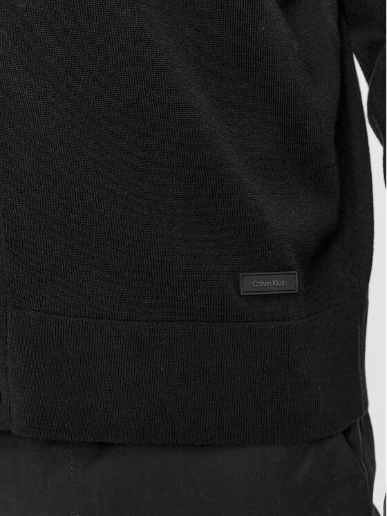Calvin Klein Calvin Klein Ζακέτα K10K112260 Μαύρο Regular Fit