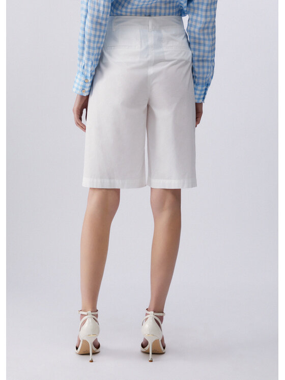 Liu Jo Liu Jo Pantaloni di tessuto WA6370T485310701 Bianco Regular Fit