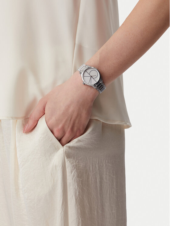 Calvin Klein Calvin Klein Sat Iconic 25200345 Srebrna