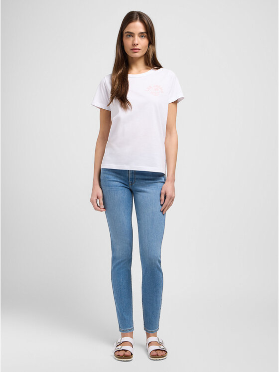Lee Lee Jeansy SCARLETT Niebieski Skinny Fit