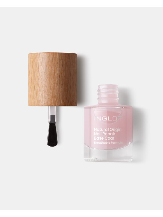 INGLOT INGLOT Natural Origin Baza do paznokci Różowa