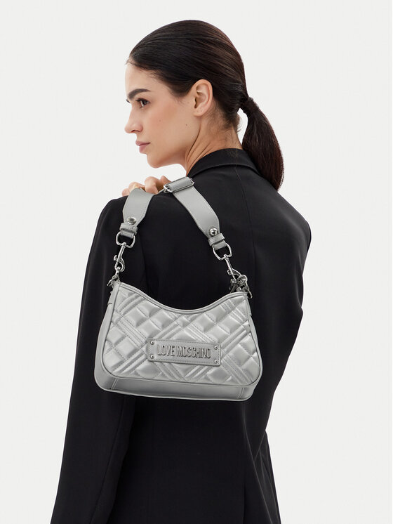 LOVE MOSCHINO LOVE MOSCHINO Τσάντα JC4152PP1MLA196B Ασημί