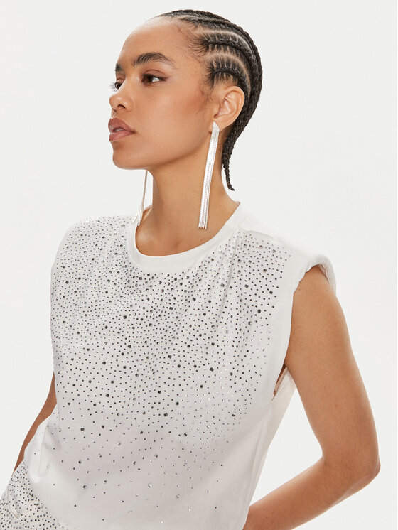ViCOLO ViCOLO Bluse RB0195 Weiß Regular Fit
