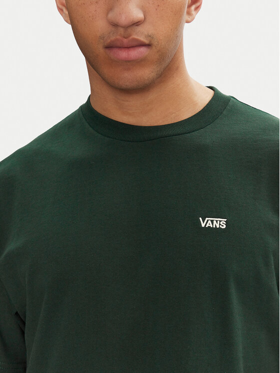 Vans Vans Póló Left Chest II VN000P1P Zöld Loose Fit
