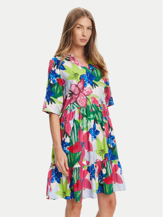 Tatuum Tatuum Літня сукня Netuno T2511.209 Кольоровий Regular Fit