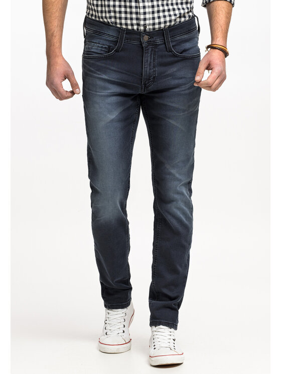 Mustang Mustang Jeansy OREGON TAPERED Niebieski Slim Fit