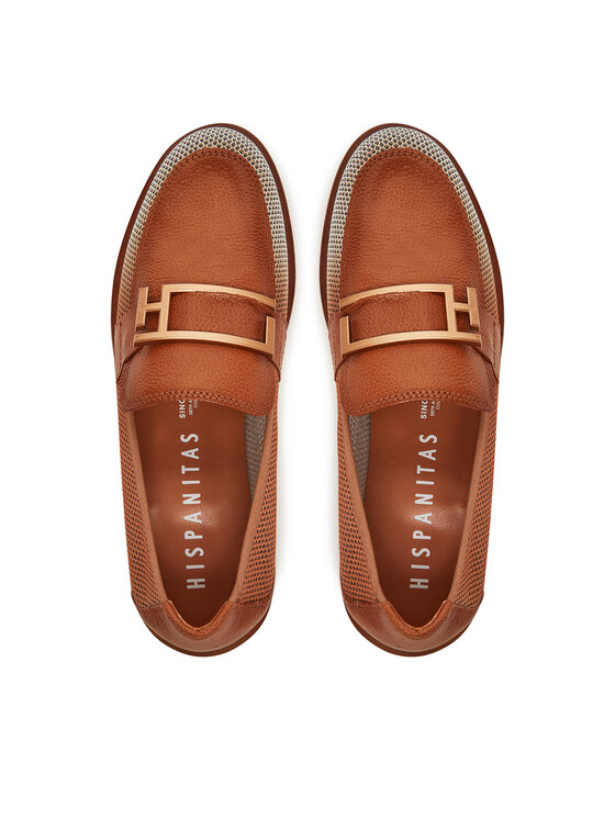 Hispanitas Hispanitas Loafersy BHV254072 Brązowy