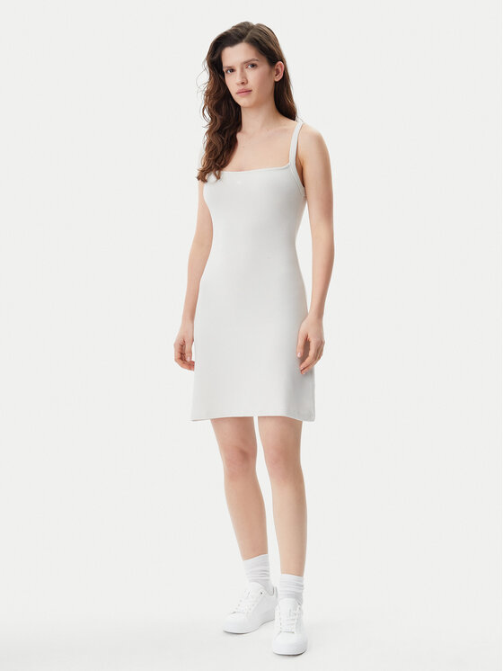 Calvin Klein Jeans Calvin Klein Jeans Sommerkleid J20J225272 Grau Slim Fit