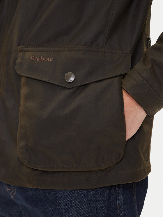 Barbour Barbour Μπουφάν μεταβατικό Ogston MWX0700OL51 Πράσινο Regular Fit
