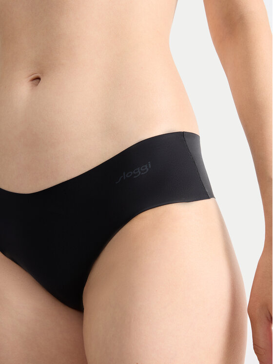 Sloggi Sloggi 2er-Set klassische Damenslips Zero 10214628 Schwarz