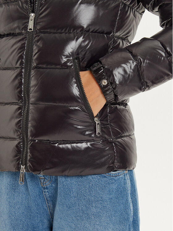 Tommy Jeans Tommy Jeans Pehelykabát DW0DW19926 Fekete Regular Fit