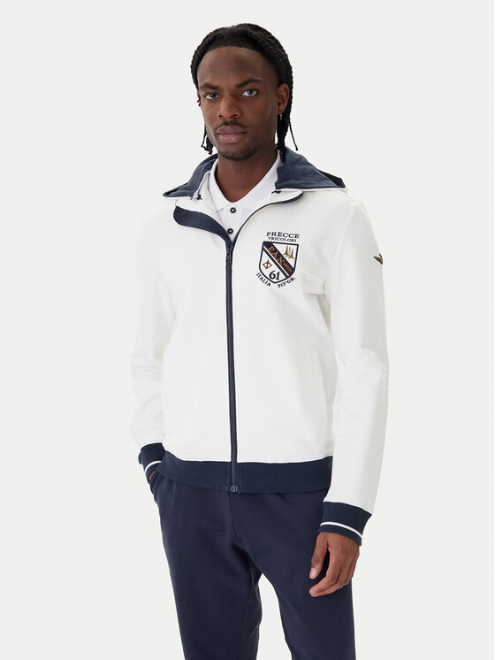 Aeronautica Militare Bluză 261FE2096UF00674 Alb Regular Fit