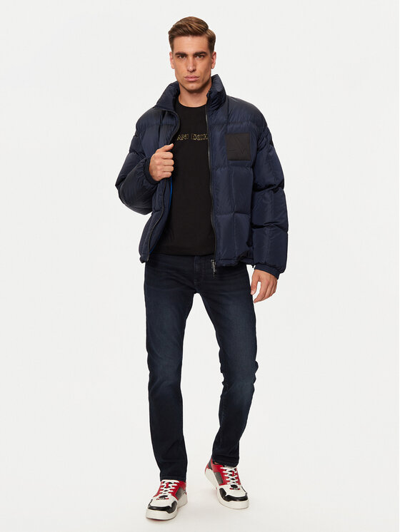 Armani Exchange Armani Exchange Pehelykabát 6DZB21 ZN4XZ 1510 Sötétkék Regular Fit