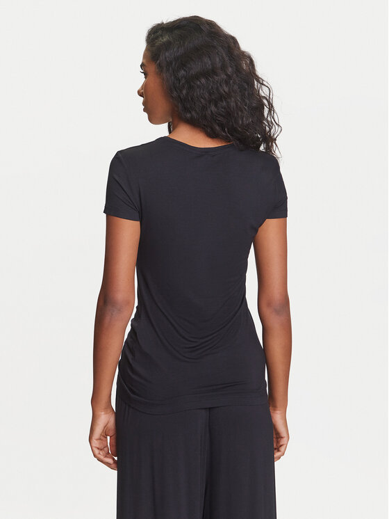 Emporio Armani Underwear Emporio Armani Underwear Tricou EW000409 AF10889 UC001 Negru Regular Fit