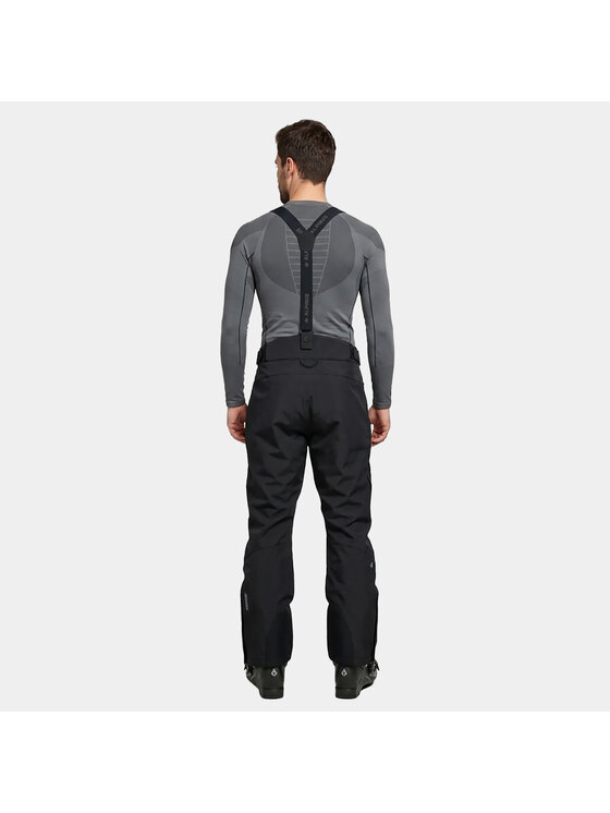 Alpinus Alpinus Spodnie narciarskie MK35095 Czarny Regular Fit
