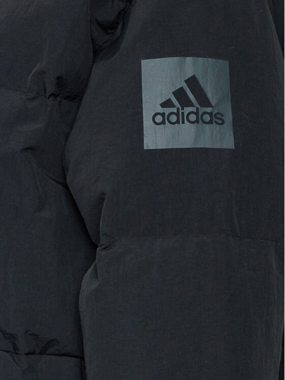adidas adidas Dūnu jaka Big Baffle HN9937 Melns Loose Fit