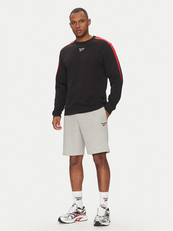 Reebok Reebok Світшот 100215502 Чорний Regular Fit