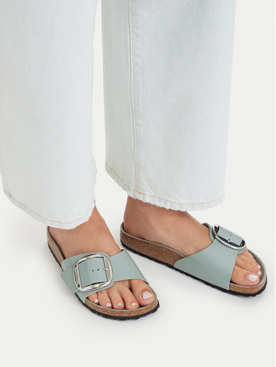 Birkenstock Şlapi Madrid Big Buckle Hex 1031788 Verde