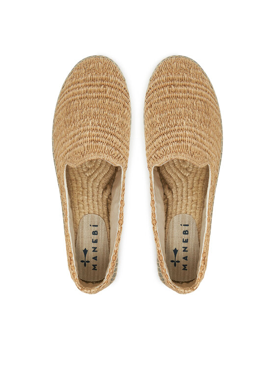 Manebi Manebi Espadryle H 1.5 D0 Beżowy